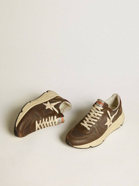Running Sole In Nylon And Leather With Tpu Star And Nubuck Heel Tab Running Sole Men Golden Goose - Image 2