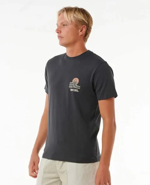 Saltwater Culture Hazey Tee Tees & Tanks Mens Rip Curl - Image 2