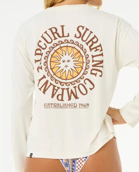 San Carlos Surf Lite Long Sleeve Rash Guard Rash Guards Women Rip Curl - Image 3