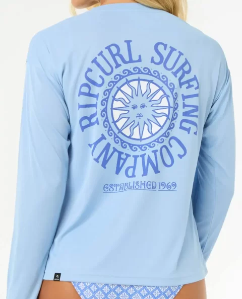 San Carlos Surf Lite Long Sleeve Rash Guard Rip Curl Women Rash Guards - Image 4