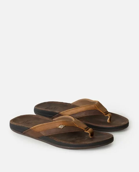 Sandals Rip Curl Mens Bells Leather Open Toe Sandals