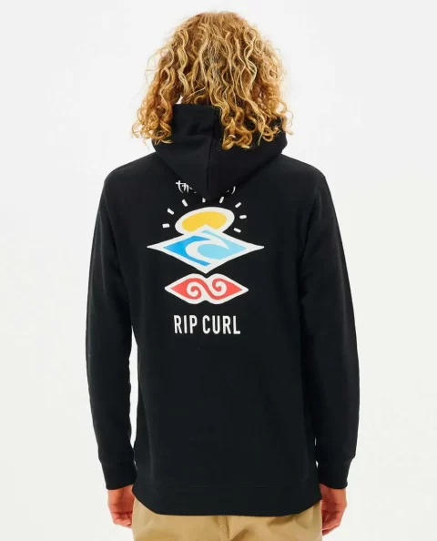Search Icon Hood Mens Rip Curl Hoodies & Fleece - Image 3