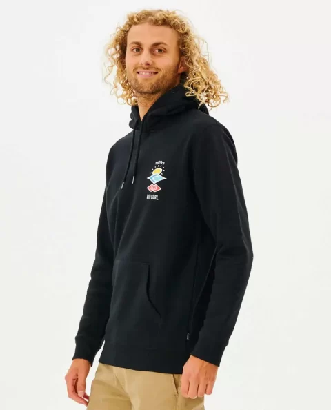 Search Icon Hood Mens Rip Curl Hoodies & Fleece - Image 5