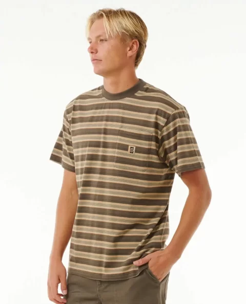Search Stripe Tee Mens Tees & Tanks Rip Curl - Image 3