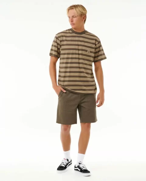 Search Stripe Tee Mens Tees & Tanks Rip Curl - Image 5