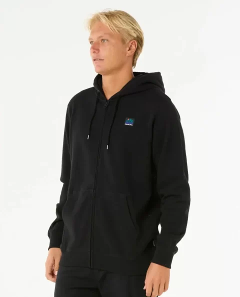 Search Zip Through Hood Hoodies & Fleece Mens Rip Curl - Image 2