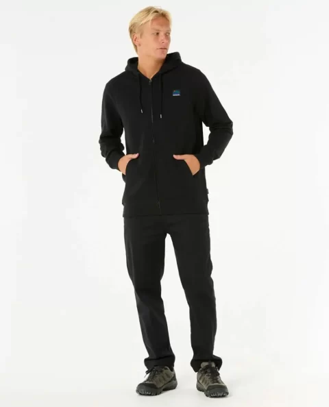 Search Zip Through Hood Hoodies & Fleece Mens Rip Curl - Image 4
