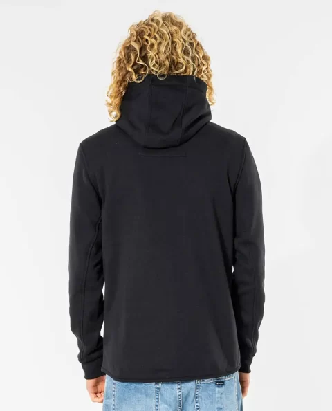Series Fleece In Black Mens Departed Anti Rip Curl Hoodies & Fleece - Image 4