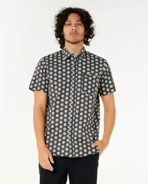 Shirts & Flannels Fun Times Ditsy Short Sleeve Shirt Mens Rip Curl