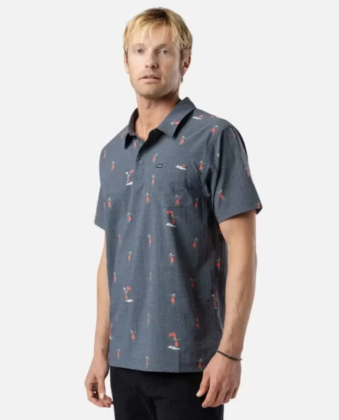 Shirts & Flannels Fun Times Tech Polo Mens Rip Curl - Image 3
