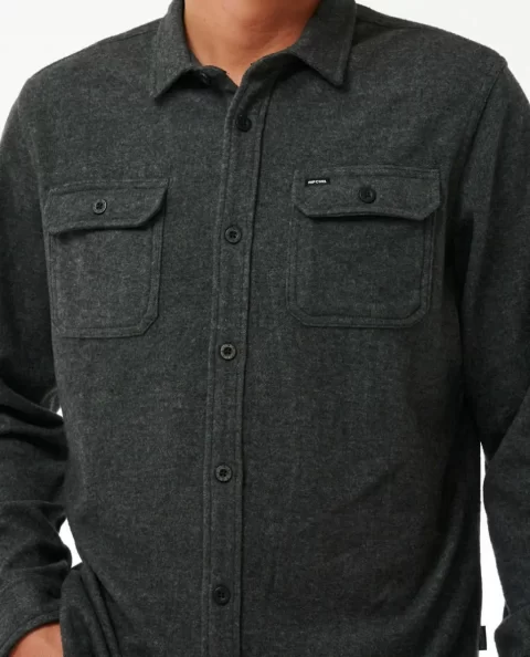 Shirts & Flannels Grid Long Sleeve Shirt Mens Rip Curl - Image 5
