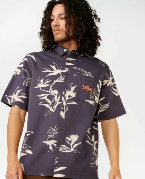 Shirts & Flannels Heritage Diamond Short Sleeve Shirt Mens Rip Curl