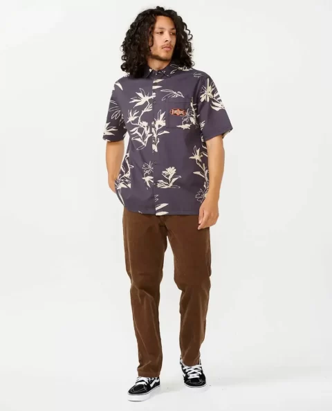 Shirts & Flannels Heritage Diamond Short Sleeve Shirt Mens Rip Curl - Image 4