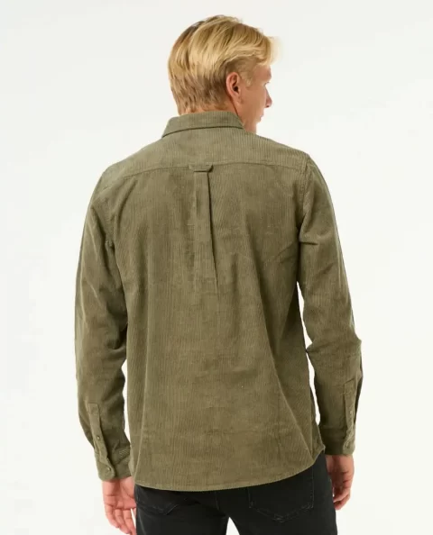 Shirts & Flannels Mens Classic Surf Cord Long Sleeve Shirt Rip Curl - Image 3