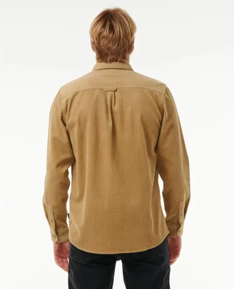 Shirts & Flannels Mens Classic Surf Cord Long Sleeve Shirt Rip Curl - Image 3