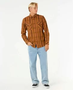 Shirts & Flannels Mens Griffin Flannel Shirt Rip Curl - Image 4