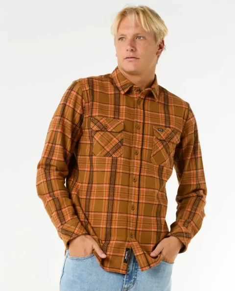 Shirts & Flannels Mens Griffin Flannel Shirt Rip Curl