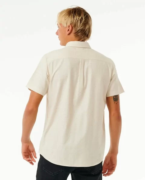 Shirts & Flannels Mens Ourtime Short Sleeve Shirt Rip Curl - Image 2