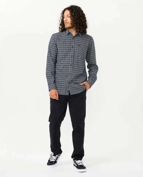 Shirts & Flannels Mens Rip Curl Classic Surf Checked In Flannel - Image 4