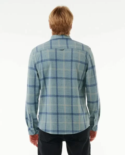 Shirts & Flannels Rip Curl Grid Long Sleeve Shirt Mens - Image 3