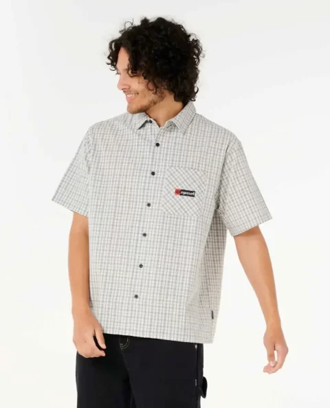 Shirts & Flannels Rip Curl Super Computer Short Sleeve Shirt Mens - Image 3