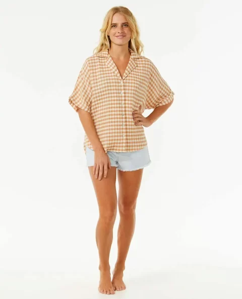 Shirts & Tops Premium Surf Check Shirt Rip Curl Women - Image 4