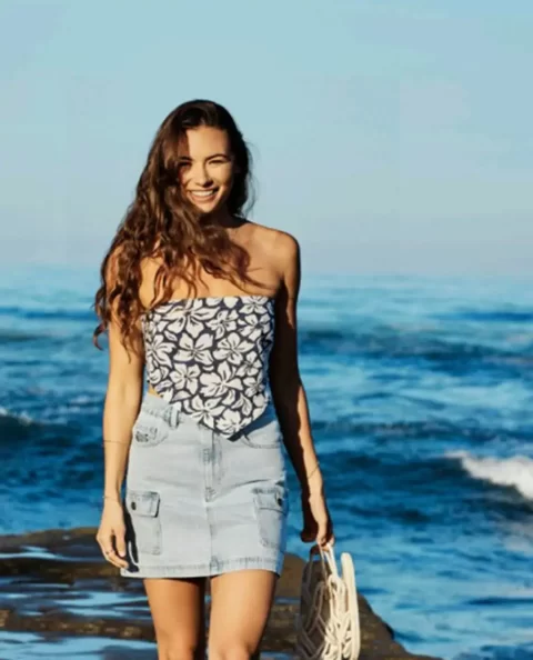 Shirts & Tops Rip Curl Las Dalias Scarf Bandeau Women