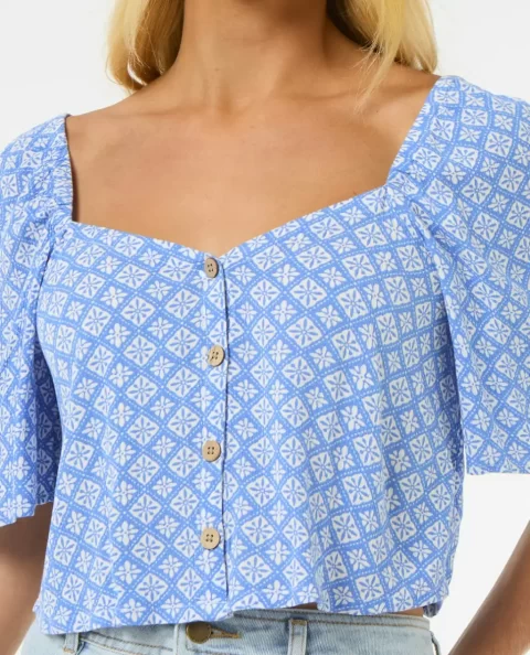 Shirts & Tops Rip Curl Women San Carlos Button Through Top - Image 5