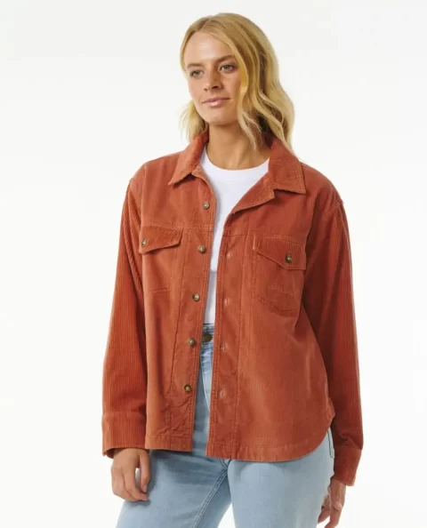 Shirts & Tops Women Rip Curl Stevie Cord Shirt - Image 2
