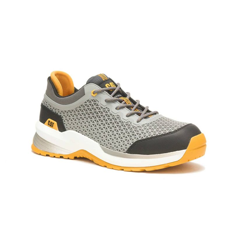 Shoes Cat Men Men's Streamline 2.0 Composite Toe Work Shoe Medium Charcoal/Paloma - Image 3