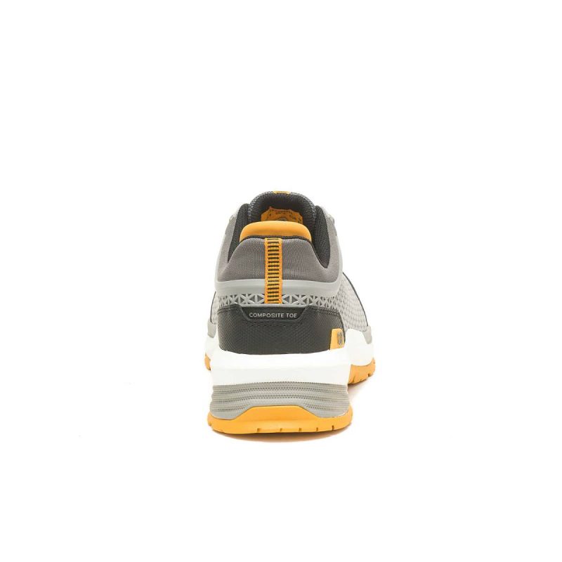 Shoes Cat Men Men's Streamline 2.0 Composite Toe Work Shoe Medium Charcoal/Paloma - Image 5