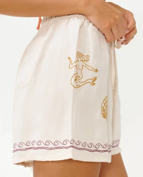 Shorts Rip Curl Beach Party Embroidered Shorts Women - Image 5