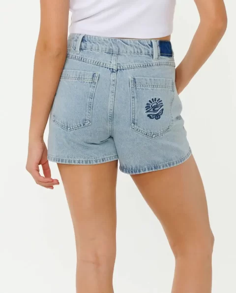 Shorts Women Tabby Denim Shorts Rip Curl - Image 2