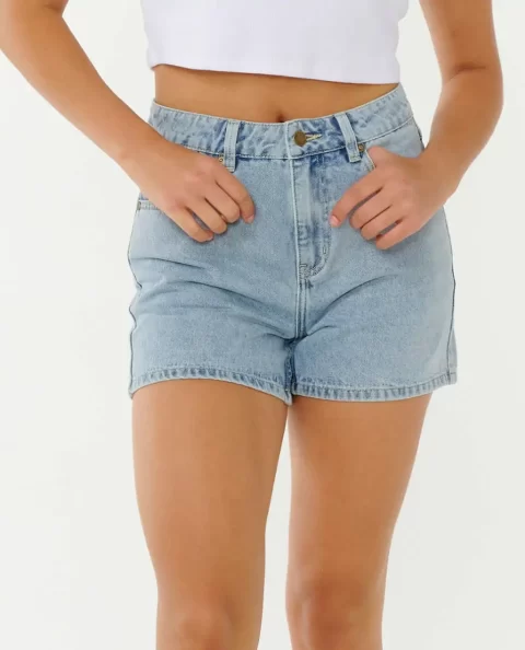 Shorts Women Tabby Denim Shorts Rip Curl - Image 3