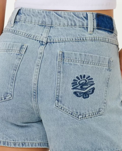 Shorts Women Tabby Denim Shorts Rip Curl - Image 5
