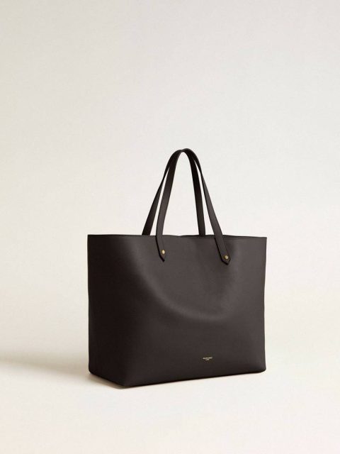 Shoulder Bags Black Pasadena Bag Made Of Smooth Leather With Gold Logo Women Golden Goose Black - Image 2