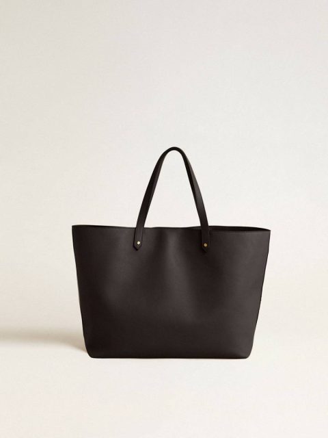 Shoulder Bags Black Pasadena Bag Made Of Smooth Leather With Gold Logo Women Golden Goose Black - Image 3