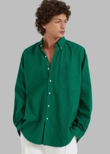 Sinclair Shirt - Green Men Tops The Frankie Shop Green - Image 2