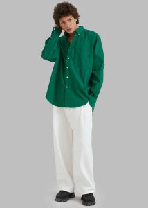 Sinclair Shirt - Green Men Tops The Frankie Shop Green - Image 3