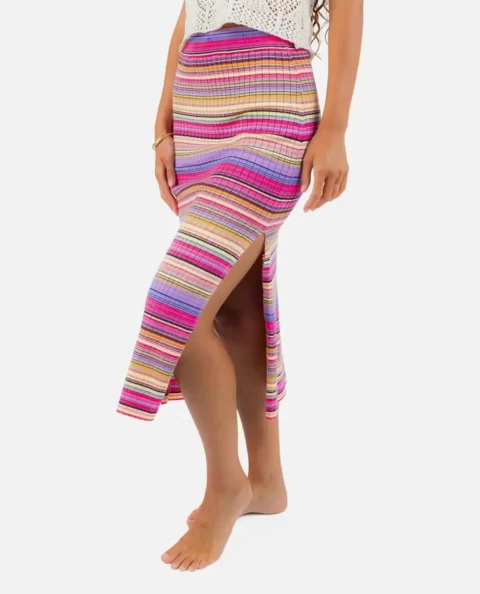 Skirts Rip Curl Women Palapa Knit Midi Skirt - Image 2