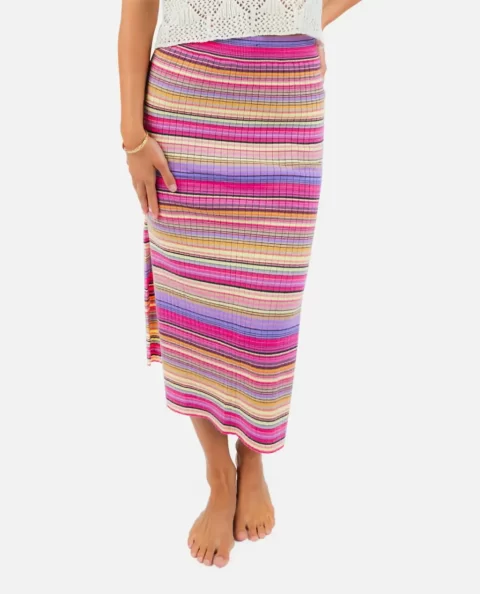 Skirts Rip Curl Women Palapa Knit Midi Skirt