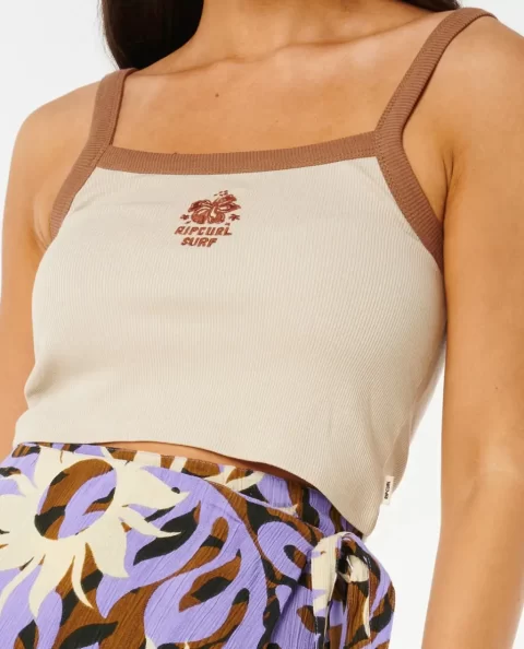 Skirts Rip Curl Women Sun Drenched Mini Wrap Skirt - Image 5