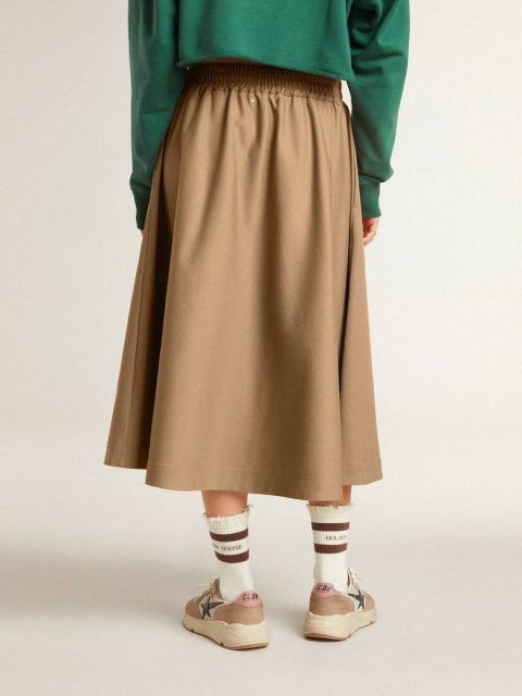 Skirts & Shorts Women’s Beige Circle Skirt Golden Goose Beige Women - Image 4