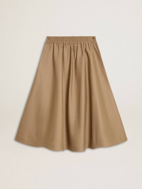 Skirts & Shorts Women’s Beige Circle Skirt Golden Goose Beige Women - Image 5