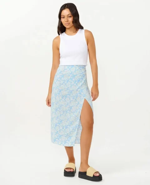 Skirts Women Rip Curl Desert Dreams Midi Skirt - Image 4