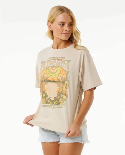 Slow Down Heritage Tee Tees & Tanks Rip Curl Women - Image 2