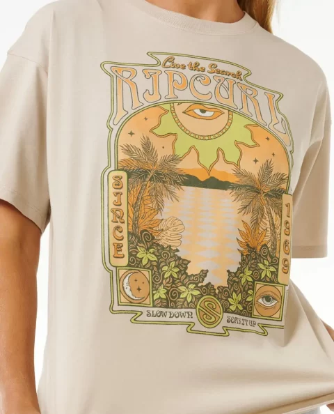 Slow Down Heritage Tee Tees & Tanks Rip Curl Women - Image 5