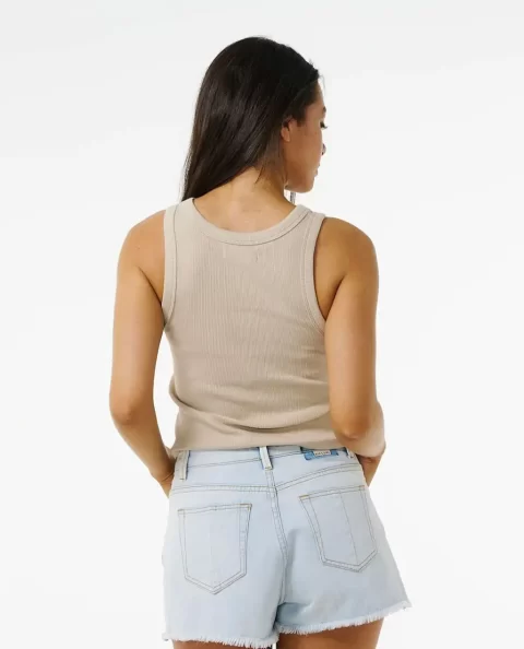 Sounds Wave Ribbed Tank Top Tees & Tanks Rip Curl Women - Image 3