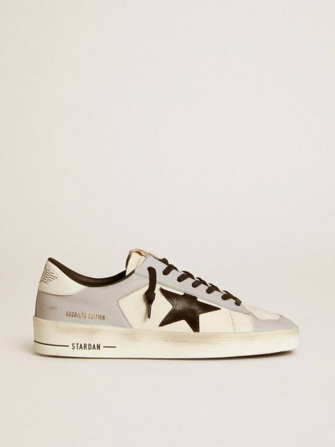 Stardan Golden Goose Men Men’s Stardan Ltd In Nappa And Leather With Suede Star And Leather Heel Tab