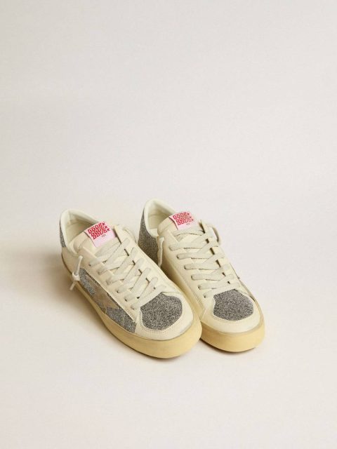 Stardan Golden Goose Men's Stardan In Suede With Sand Star And Swarovski Crystal Inserts Men - Image 2
